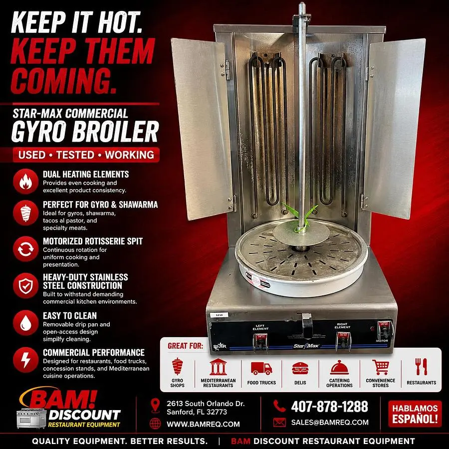 Used STAR MAX VBE38-208V Broilers Florida US | BAM Discount Restaurant Equipment #1296402