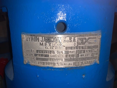 Used BYRON JACKSON SJA Centrifugal Pumps MX | MAQUINARIA PECUSA #1014567