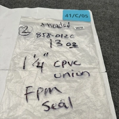 New | in-Stock Spears 858-012C Plumbing Equipment California US | Davliegogo LLC #1705899