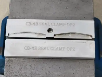 6" Milling Vise w/ CB-4B Seal Clamp OP2