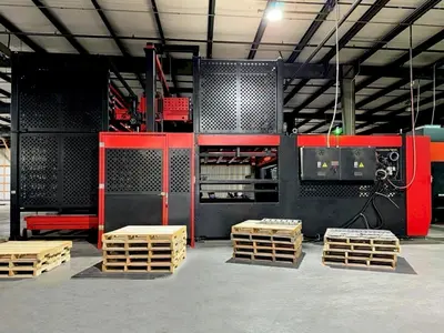 Used 2018 AMADA ENSIS 3015 AJ FIBER Laser Cutters Illinois US | Machine Factory Outlet #1262808