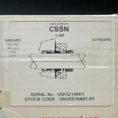 NEW AESSEAL 3AVSS10A01-01