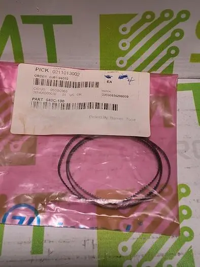 UNIVERSAL INSTRUMENTS 040C-100 DRIVE BELT LOT OF 3 - BRAND NEW