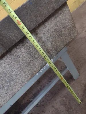 8' X 4' X 14" MITCHELL PRECISION LAYOUT INSPECTION GRANITE TABLE: STOCK #23805