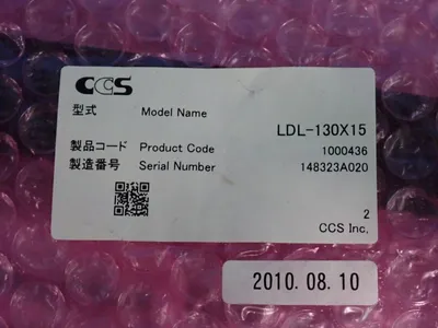 New | in-Stock CCS LDL130X15 Light Sources / LED Ohio US | HGR 24 #1187194