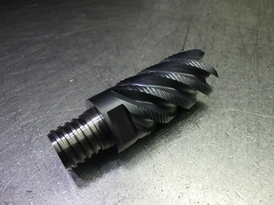 Iscar T15 25mm 6 Flute Carbide CC Endmill Head MM ERS250B37-6T15 IC908 (LOC2576)