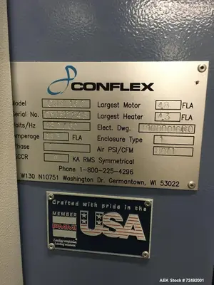 Used CONFLEX CWM-160 Horizontal Lap Sealers Illinois US | Aaron Equipment #87213