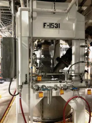 (4) Roberts-Western States G-16 48 x 30 perforate basket sugar centrifugals, 316SS.