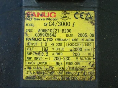 USED FANUC A06B0221B200