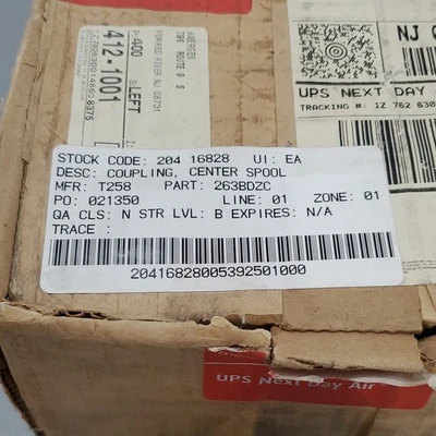 *NEW* Manufacturer? Part#? Center Spool Coupling 6-3/4" OD 4" ID + Warranty!