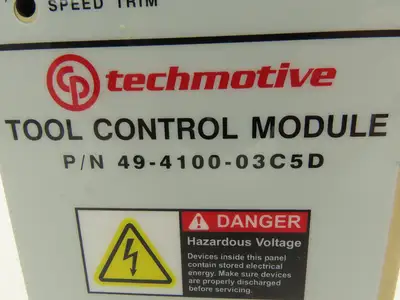 Tech-Motive 49-4100-03C5D Tool Control Module  *Parts or Repair*
