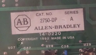 ALLEN BRADLEY 2750-DP CIRCUIT BOARD 2750DP REPAIRED