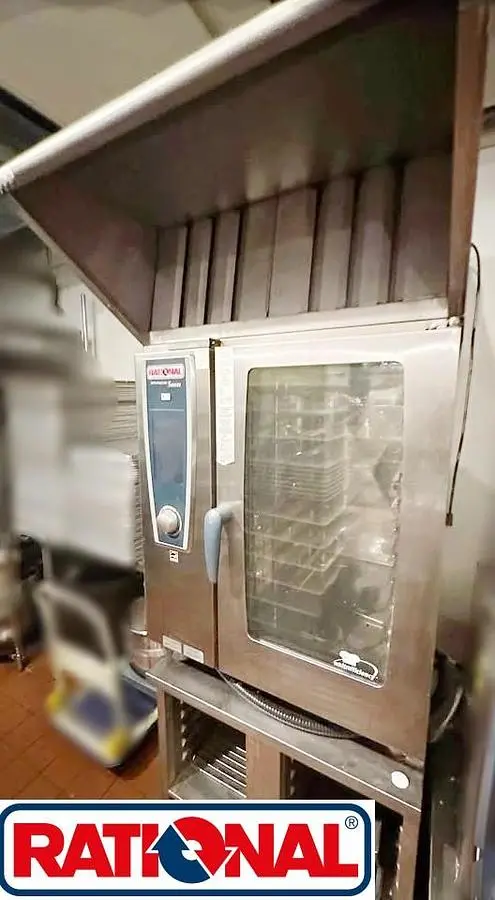 10 Pan Rational Oven with Ultra Vent Hood