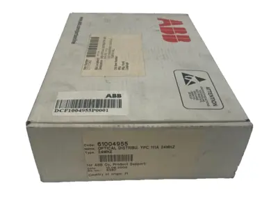 NEW SEALED ABB 61004955 OPTICAL DISTRIBUTER MODULE (YPC 111 A) 24MHZ