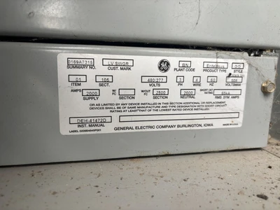 USED GE EE20N1ENXX