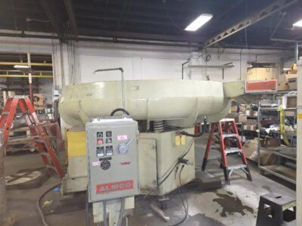 Refurbished Alco OR-40V Round Bowl Vibratory Finishing Machine