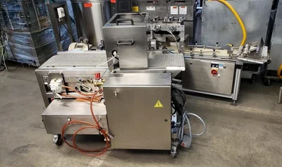 Liquid Egs depositor Air system pannel and conveyor #104984