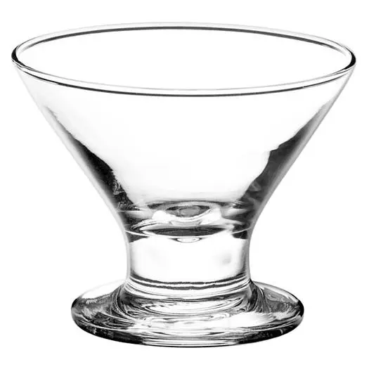 Acopa 8 oz. Footed Martini / Dessert Glass - 12/Case