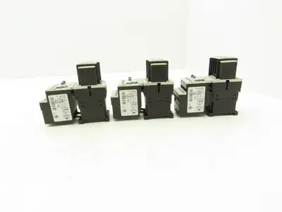 Siemens 3RU1116-1AB0 Motor Starter Contactor Relay 24V Coil 5Hp 600V Lot of 3