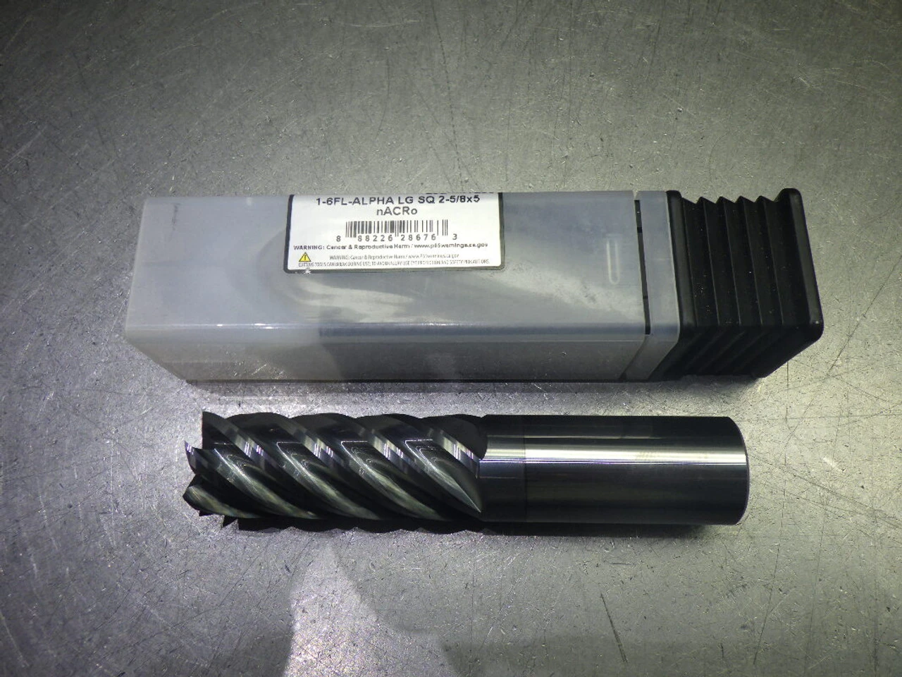 Monster 1" 6 Flute Carbide SQ LG Endmill 1" Shank 292-401259 (LOC3603A)