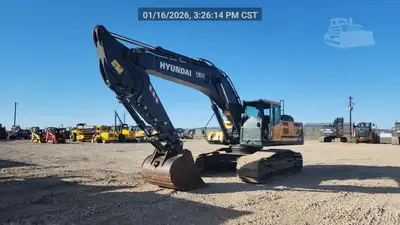 Used 2024 HYUNDAI HX380AL Excavators Texas US | National Equipment Dealers #1422335