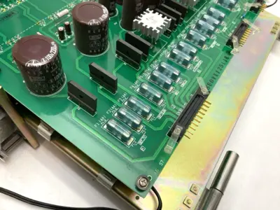 USED HITACHI BOARD WITH HINGED CHASSIS FOR HITACHI S3500N MICROSCOPE