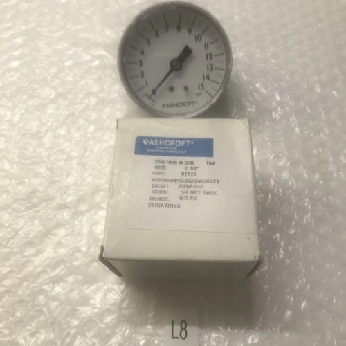 NEW Ashcroft 25W1005H02B 15#
