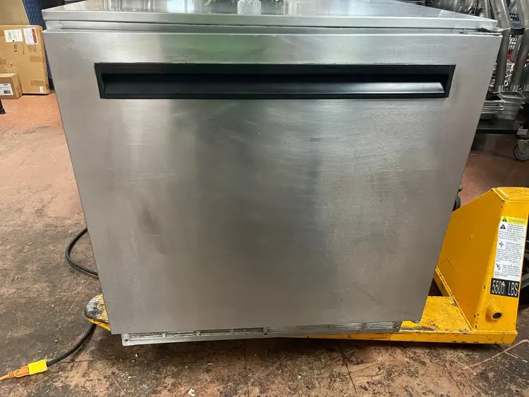 Used Delfield Used Delfield UC4132N Undercounter Stainless Reach In Single Door Freezer 120V Undercounter Freezers Illinois US | Falcon Restaurant Supply #1375651