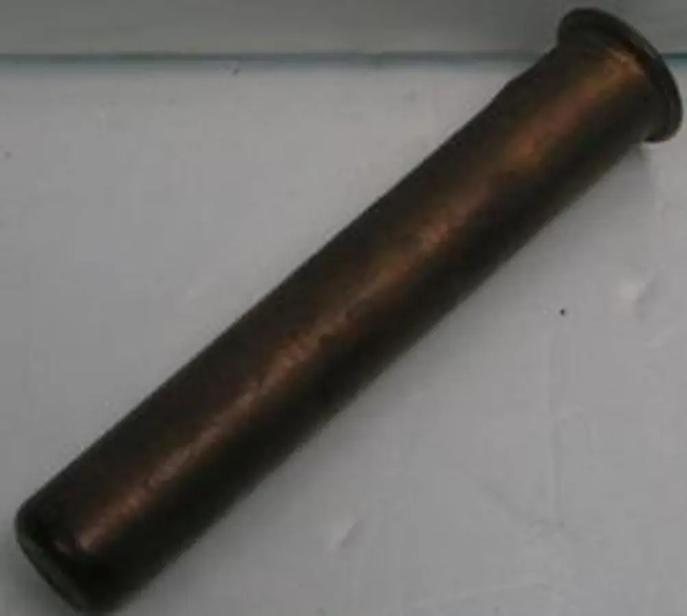 QTY. 1. BRASS CENTRIFUGE CUP 11/16 OF AN INCH WIDE...
