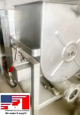 Hollymatic GMG 180  - 200 lbs - Meat Mixer Grinder Butcher Commercial 7.5 HP