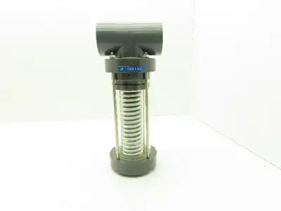 Plast-o-matic ES125V-NC 1 1/4" Shutoff Valve Spring Return NC Pneumatic Powered