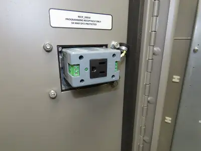 Hoffman Electrical Enclosure Control Panel 72x73x18" JIC 30A Disconnect A72X6118