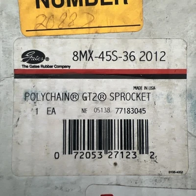New | in-Stock Gates 77183045 Parts California US | Davliegogo LLC #1707033