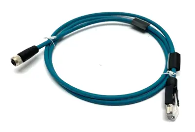 New | in-Stock Balluff Double-Ended Cordset RJ45 to M12 PLC Ethernet Equipment Michigan US | Maverick Industrial Sales #1483239