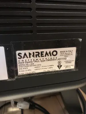 USED SANREMO OPERA 2.