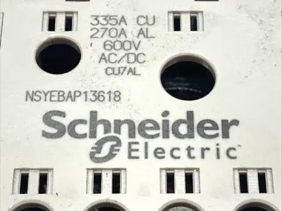 Used Schneider Electric Power Distribution Block 1P 2x8 335A 600V Terminal Blocks Michigan US | Maverick Industrial Sales #1398865