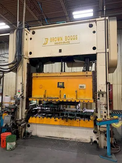 Used 1999 BROWN & BOGGS SS2-200-96-48E Straight Side Presses | Midwest Press and Automation #577337