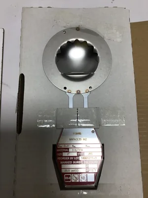 BS & B Safety Systems 2″ JRS Rupture Disk 16001211-1