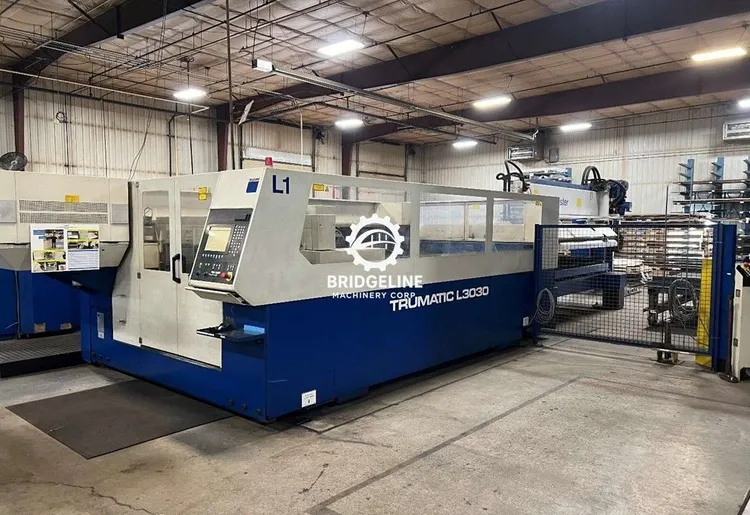 Used 2004 TRUMPF L-3030 Laser Cutters Illinois US | Bridgeline Machinery Corp. #1122644