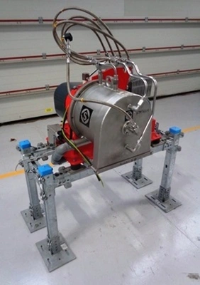 Siebtechnik Tema SBD-140 short bowl decanter, 316SS.
