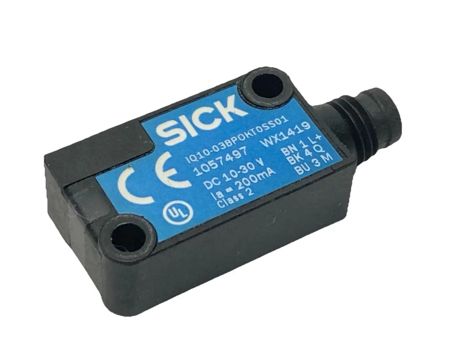 IQ10-03BPOKT0SS01 | Sick  Inductive Proximity Sensor 10-30VDC 1057497 - Used