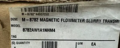 NEW SEALED ROSEMOUNT 8782AW1A1NHM4 MAGNETIC FLOWMETER M-8782