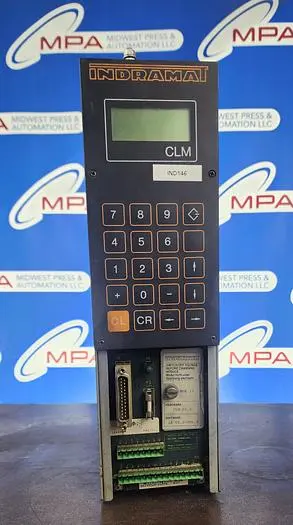 Used INDRAMAT CLM 01.3-X-E-2-0 Servo Drives | Midwest Press and Automation #577668