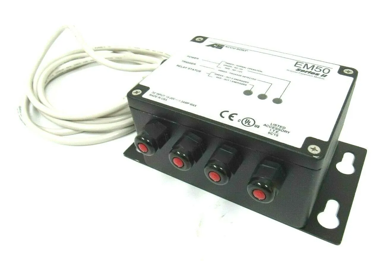 NEW ACCU SORT EM50 SCANNER EXPANSION MODULE