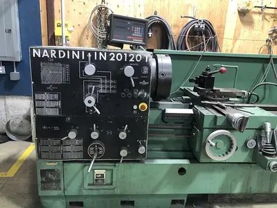 20" X 120" NARDINI GEARED HEAD ENGINE LATHE