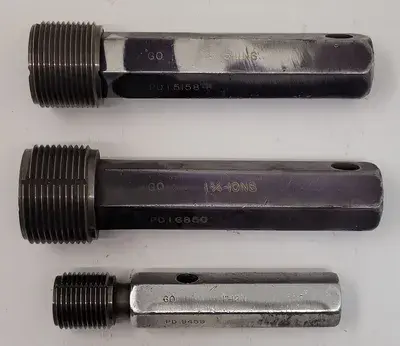 USED REPUBLIC GAGE CO. GO/NO GO GAUGES