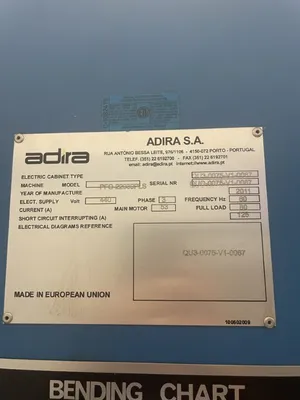 2011 ADIRA PA-22030 Press Brakes | Global Machine Brokers, LLC (17)