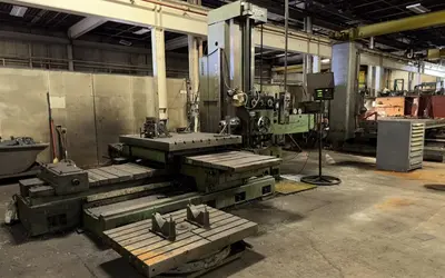Used 1983 DAEWOO D110RT Horizontal Table Type Boring Mills Ohio US | G-2000, Inc. #1228725