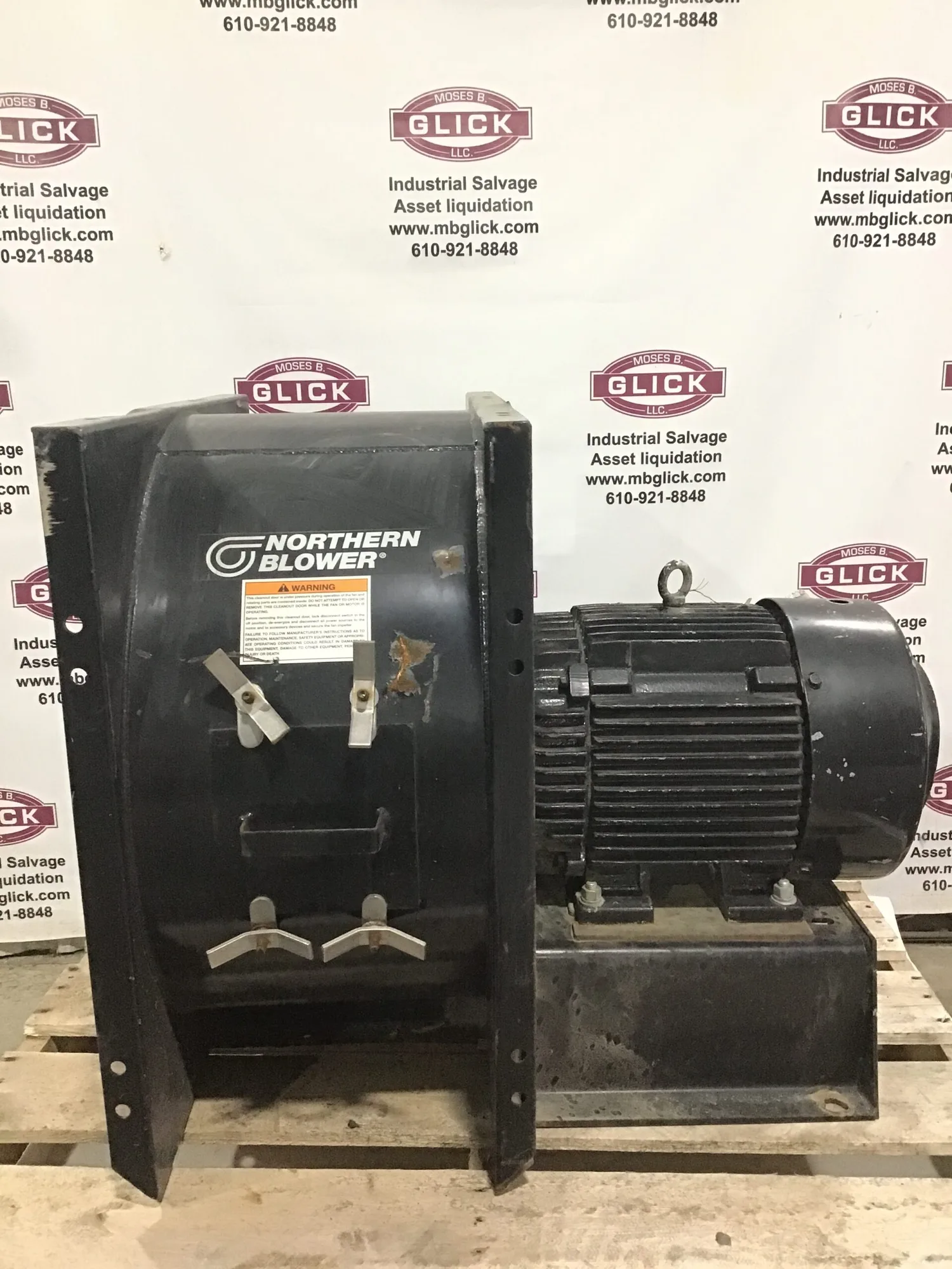 Northern Blower 56534.02-01 Industrial Centrifugal Blower w/Inverter Duty AC 3 Phase