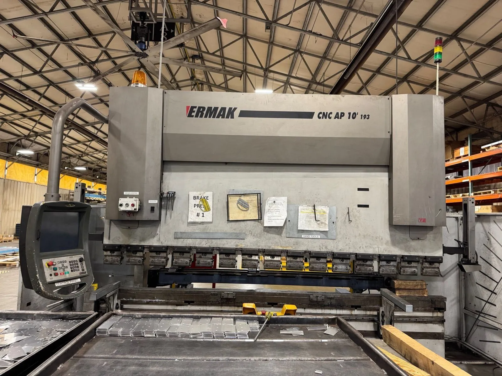 Used 2010 ERMAK CNCAP 10 x 193 Press Brakes Illinois US | Lion Machinery #356233